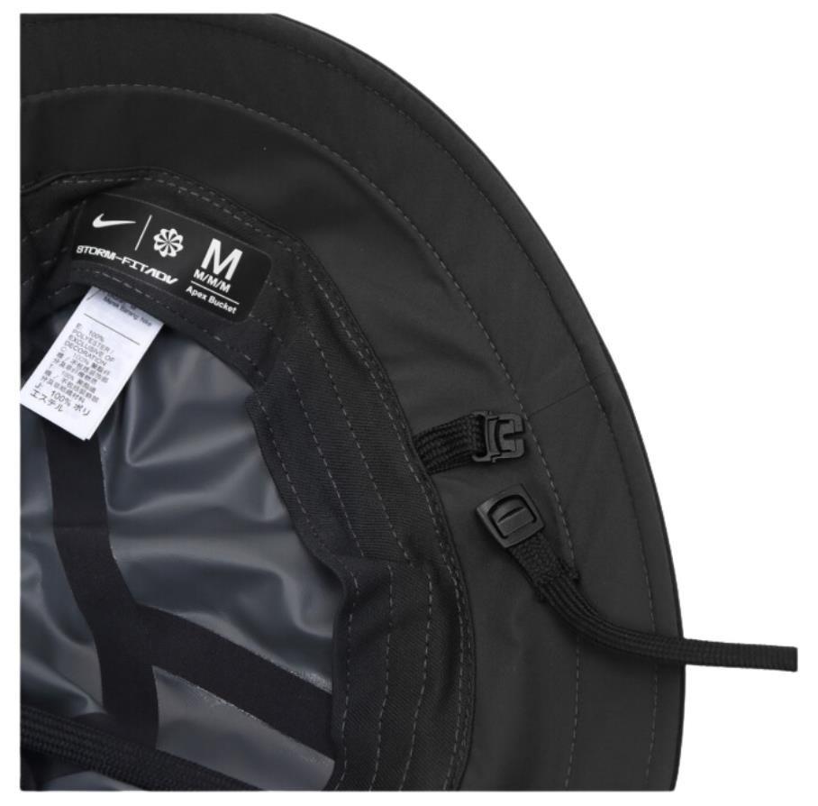 Nike Storm-Fit Apex bucket hat 2024, black/anthracite