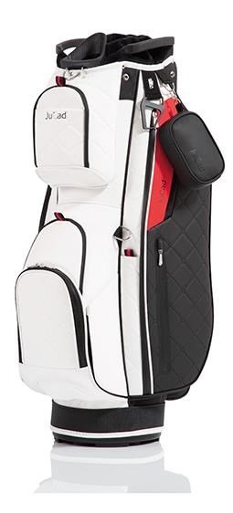 JuCad First Class cart bag, black-red