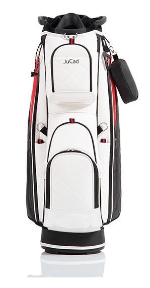 JuCad First Class cart bag, black-red