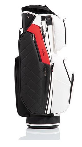 JuCad First Class cart bag, black-red