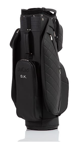 JuCad First Class cart bag, black-red