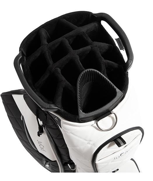 JuCad First Class cart bag, black-red
