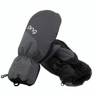 PING Golf Ping Cart Mittens 241 ladies winter gloves, black