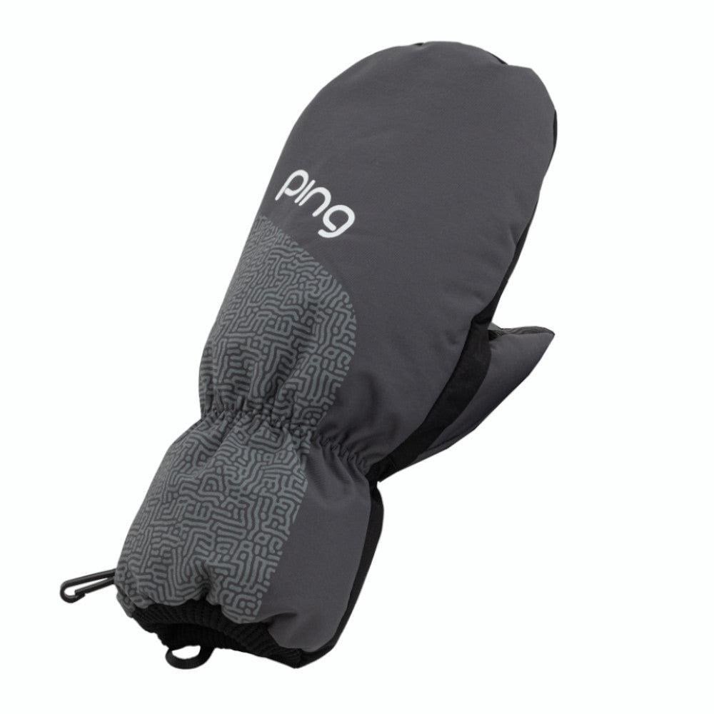 PING Golf Ping Cart Mittens 241 ladies winter gloves, black