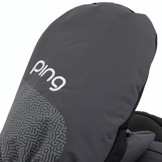 PING Golf Ping Cart Mittens 241 ladies winter gloves, black
