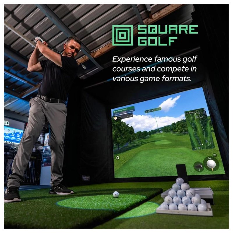 Square Golf Square Golf Simulator Golf Simulator