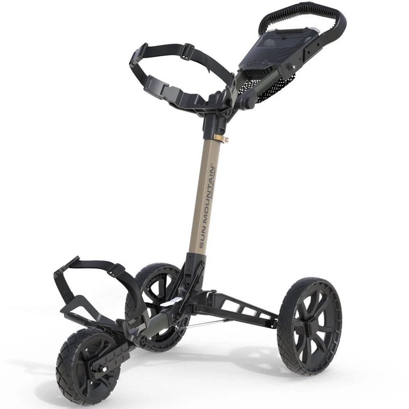 Sun Mountain Ridgeline 3 manual golf trolley, sand/hunter