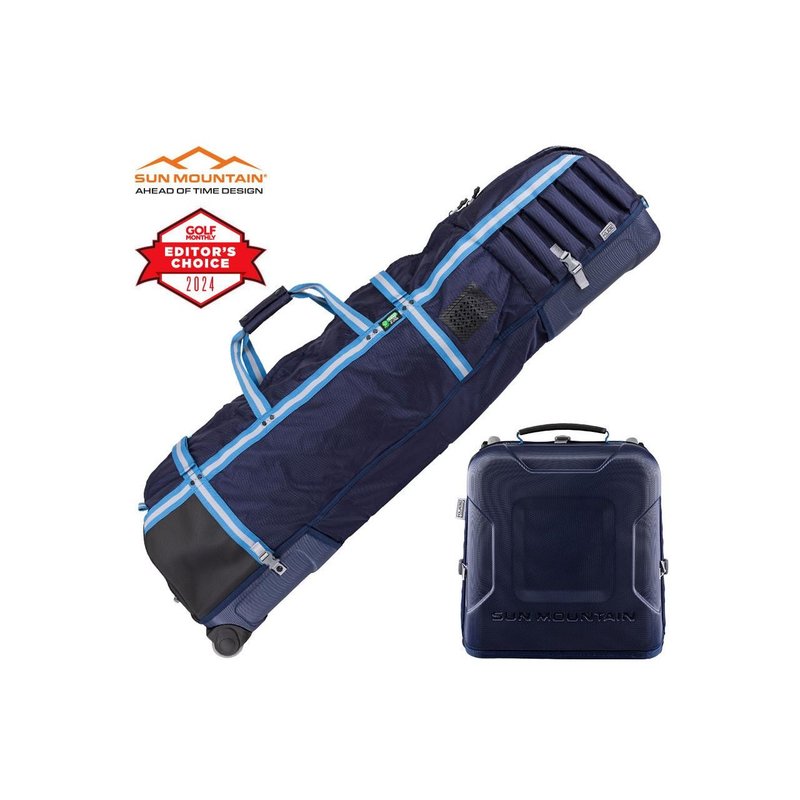 Sun Mountain Kube travel cover, navy/calvary