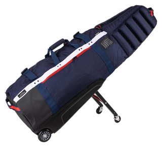 Sun Mountain Club Glider Meridian travel bag, navy/white/red