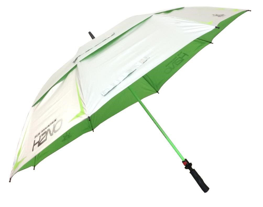 Sun Mountain H2NO Chrome UV 68" Umbrella, Lime