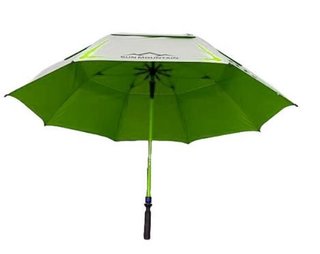 Sun Mountain H2NO Chrome UV 68" Umbrella, Lime