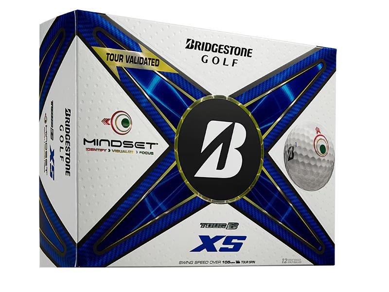 Bridgestone Tour B XS MindSet golf balls