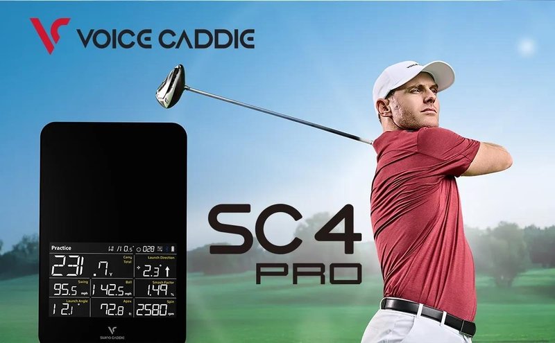 Voice Caddie SC4 Pro Launch Monitor & Golf Simulator