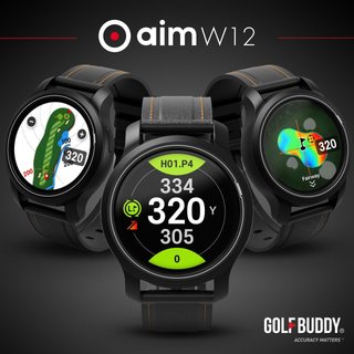 Golf Buddy aim W12 GPS Golf Watch