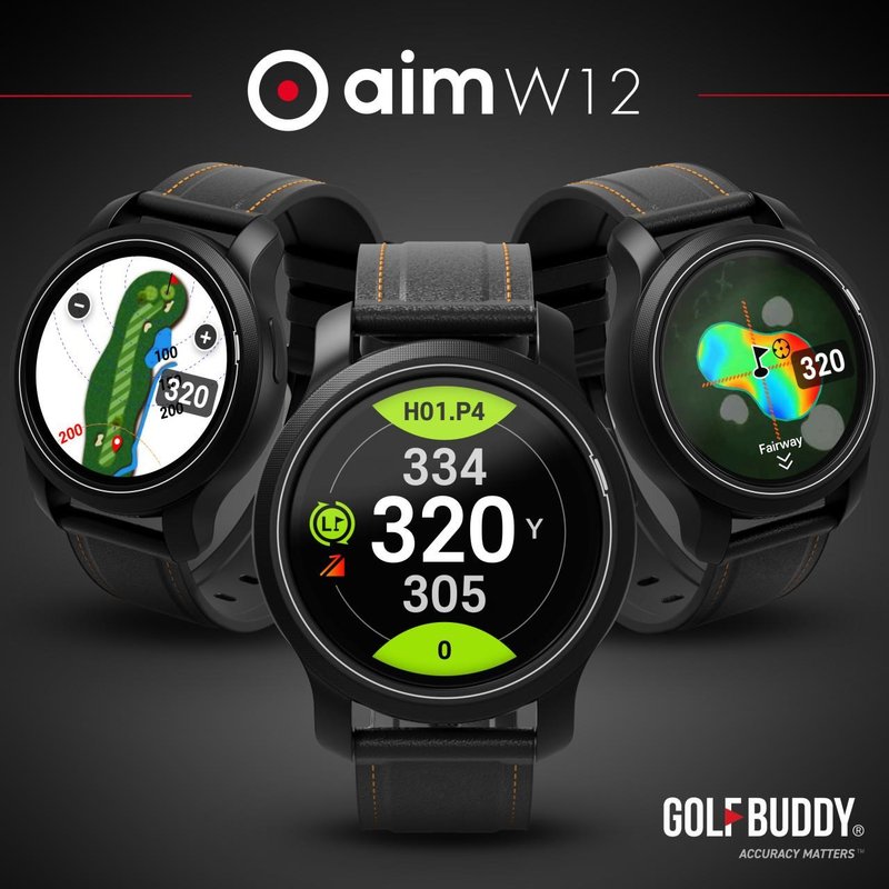 Golf Buddy aim W12 GPS Golf Watch
