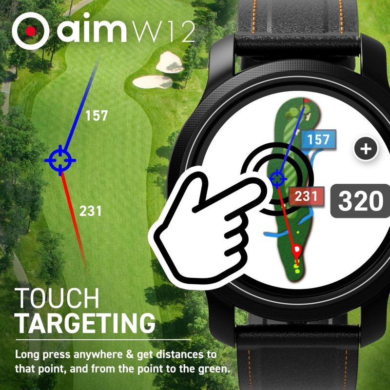 Golf Buddy aim W12 GPS Golf Watch