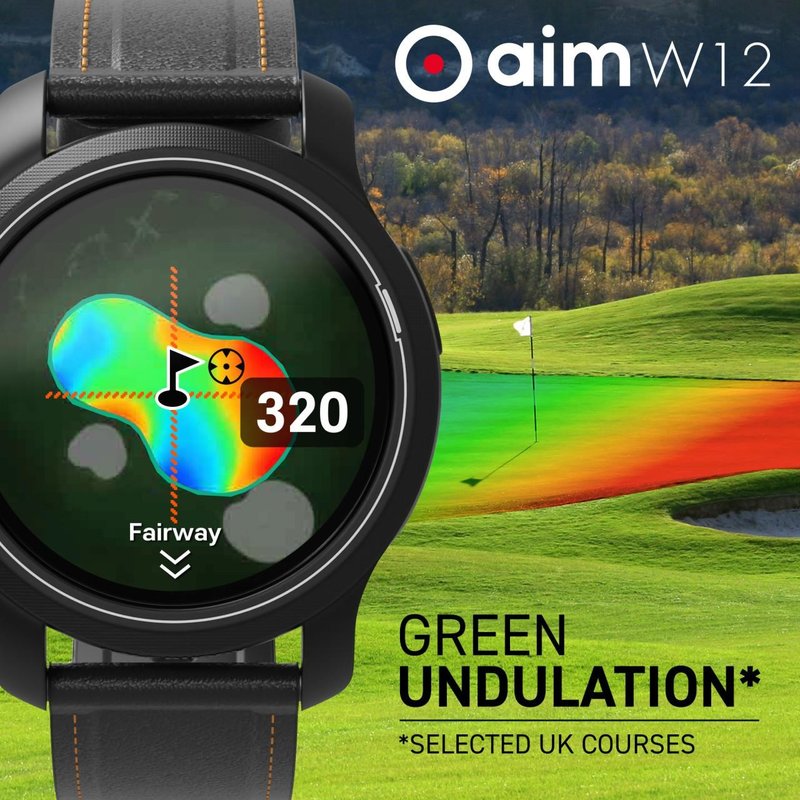 Golf Buddy aim W12 GPS Golf Watch