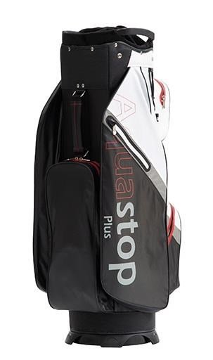 JuCad Aquastop Plus Facelift cart bag, black/white/red