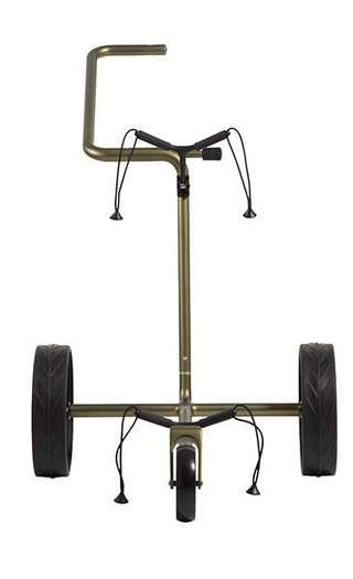 JuCad Carbon Verde Black manual trolley, special edition + carry bag JTT, carbon