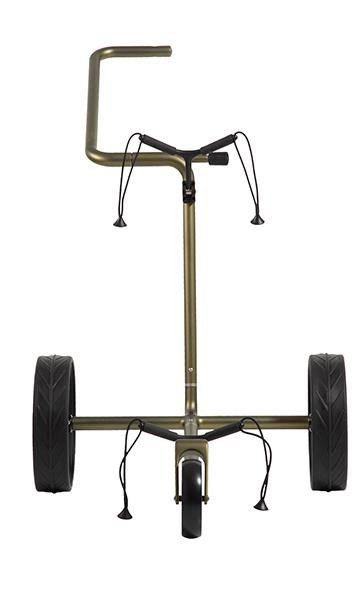 JuCad Carbon Verde Black manual trolley, special edition + carry bag JTT, carbon