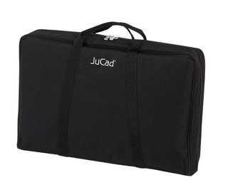 JuCad Carbon Verde Rosé manual trolley, special edition + carry bag JTT