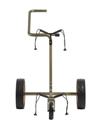 JuCad Carbon Verde Rosé manual trolley, special edition + carry bag JTT