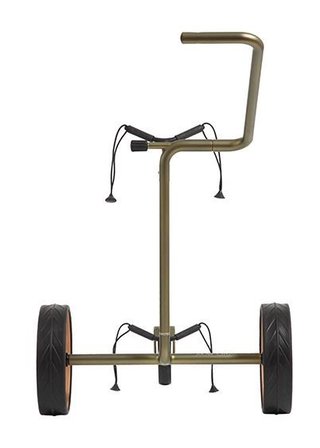 JuCad Carbon Verde Rosé manual trolley, special edition + carry bag JTT