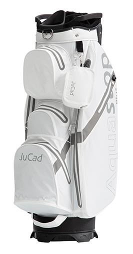 JuCad AquaStop Plus Facelift cart bag, white/grey