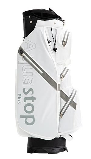 JuCad AquaStop Plus Facelift cart bag, white/grey