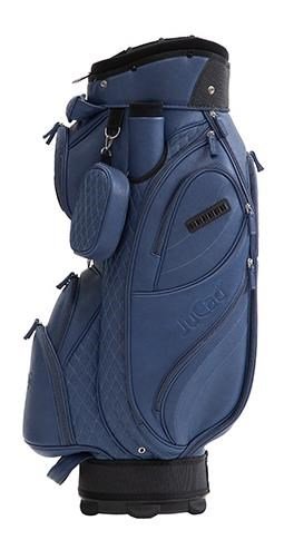 JuCad Style cart bag, dark blue/leather optic