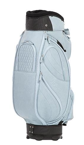 JuCad Style cart bag, bright blue/leather optic