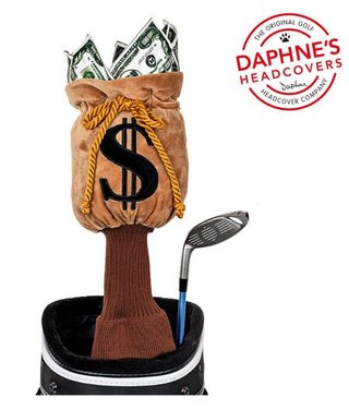 Daphne's Headcovers Money Bag Driver Headcover