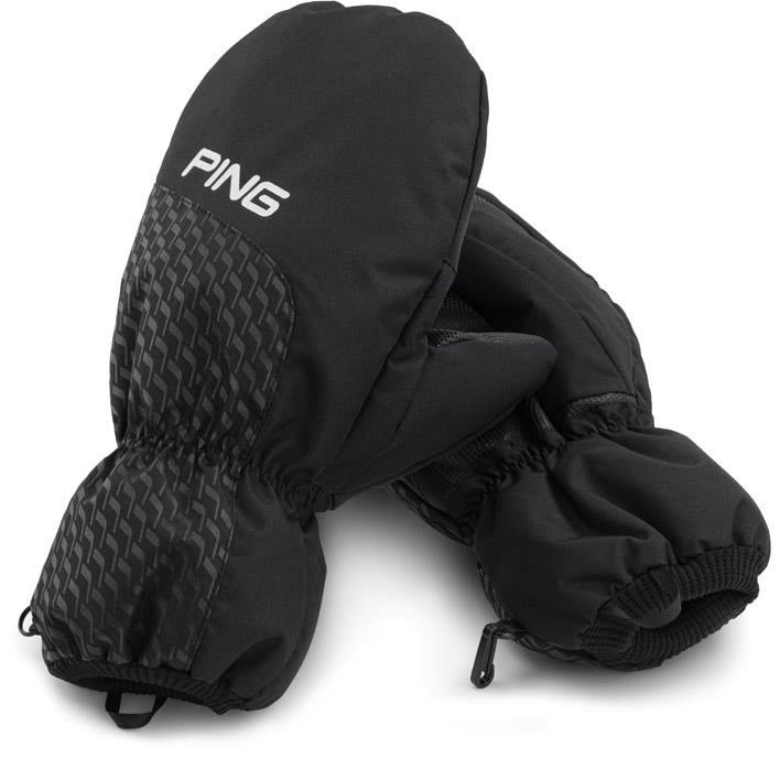 PING Ping Cart Mittens mens winter gloves, black