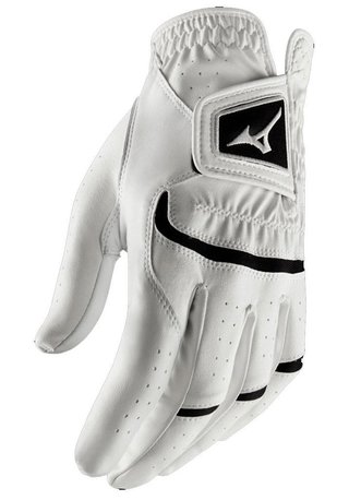 Mizuno Elite mens golf glove, white