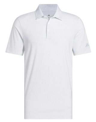 Adidas Ultimate365 Mini Bunker men's polo, white