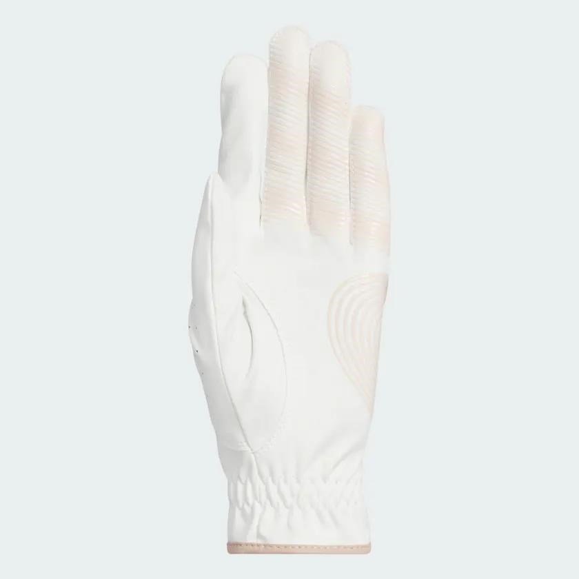 Adidas Adizero Ladies Golf Glove, White/Wonder Taupe