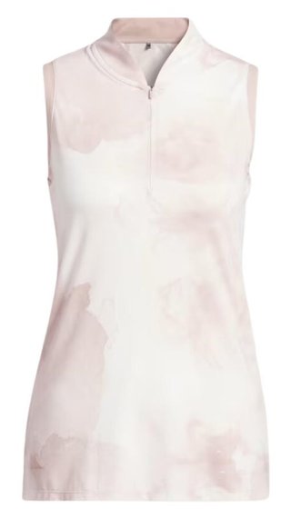 Adidas Ultimate365 Tour women's polo, wonder taupe