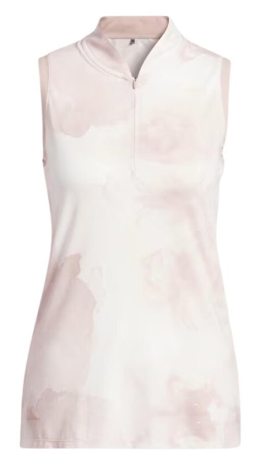Adidas Ultimate365 Tour women's polo, wonder taupe
