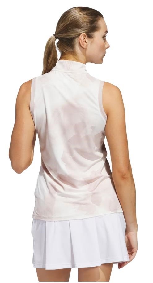 Adidas Ultimate365 Tour women's polo, wonder taupe