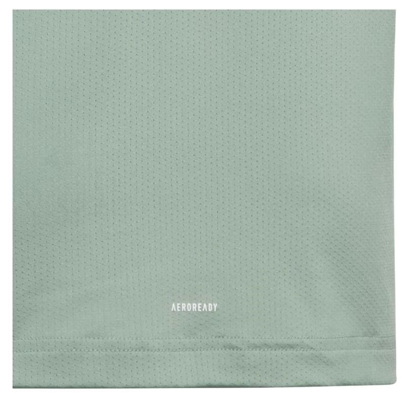 Adidas Collar junior polo, silver green