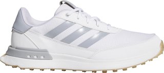 Adidas S2G SL 24 mens golf shoes, white/halo silver