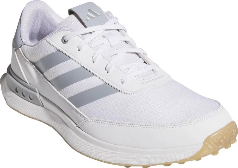 Adidas S2G SL 24 mens golf shoes, white/halo silver