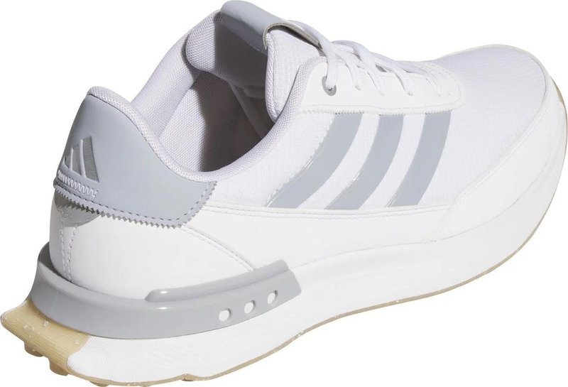 Adidas S2G SL 24 mens golf shoes, white/halo silver