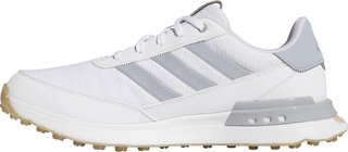 Adidas S2G SL 24 mens golf shoes, white/halo silver