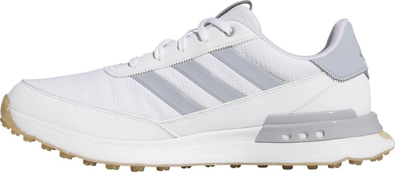 Adidas S2G SL 24 mens golf shoes, white/halo silver