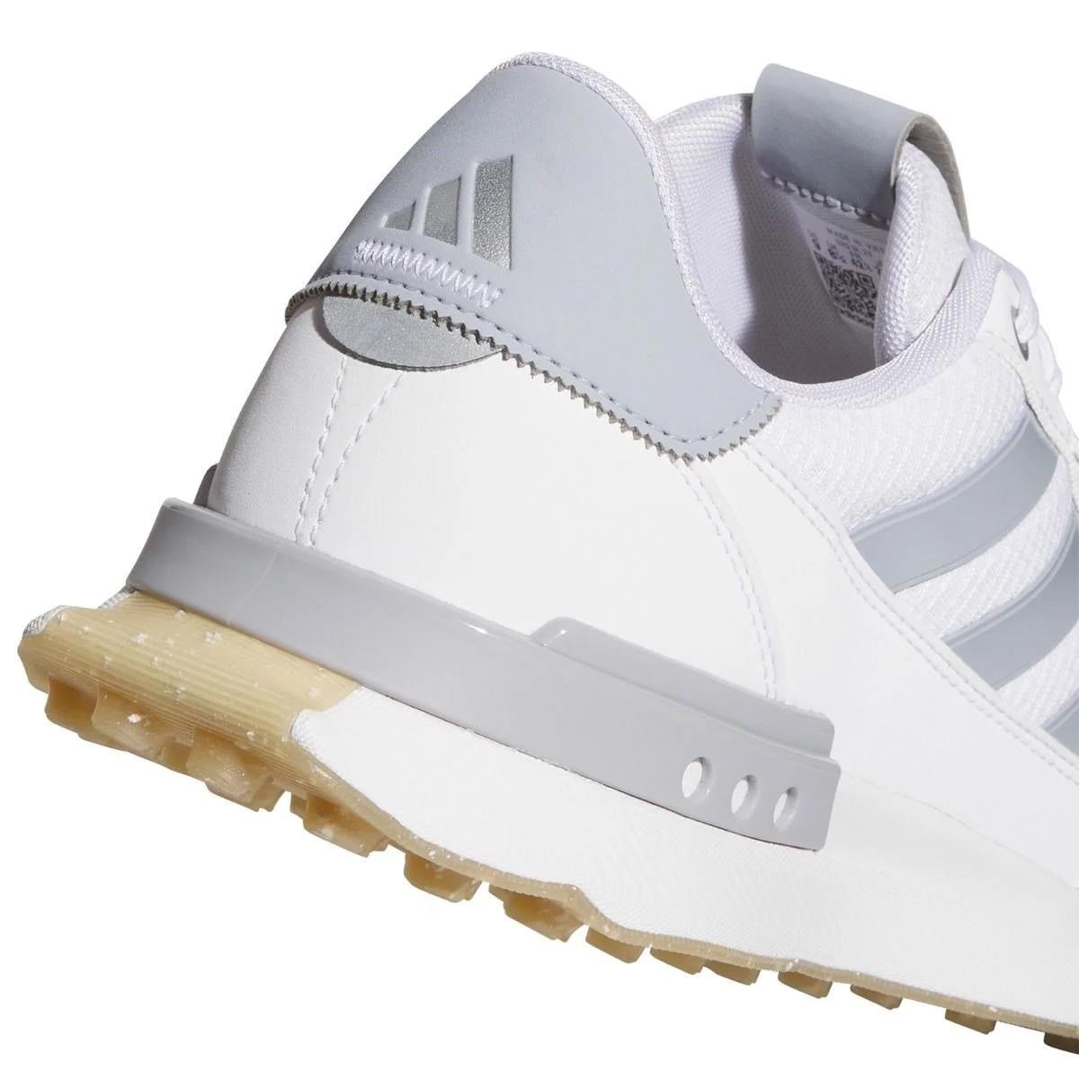 Adidas S2G SL 24 mens golf shoes, white/halo silver