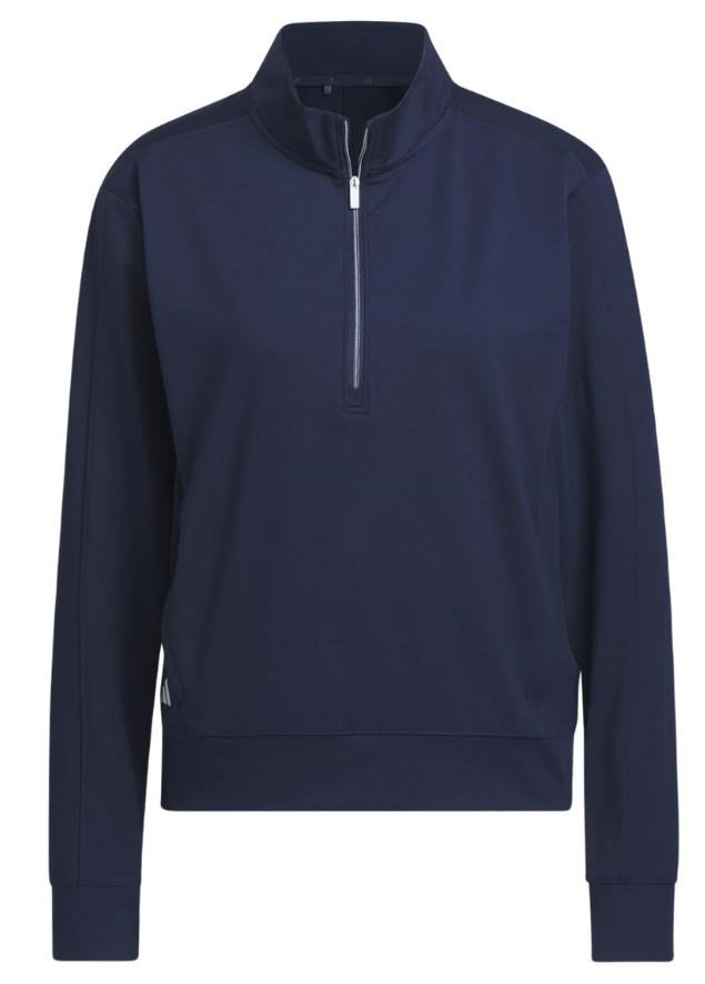 Adidas Ultimate365 half-zip women's sweatshirt, navy