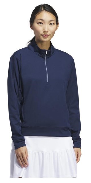 Adidas Ultimate365 half-zip women's sweatshirt, navy