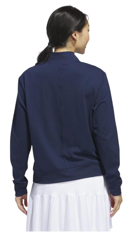 Adidas Ultimate365 half-zip women's sweatshirt, navy