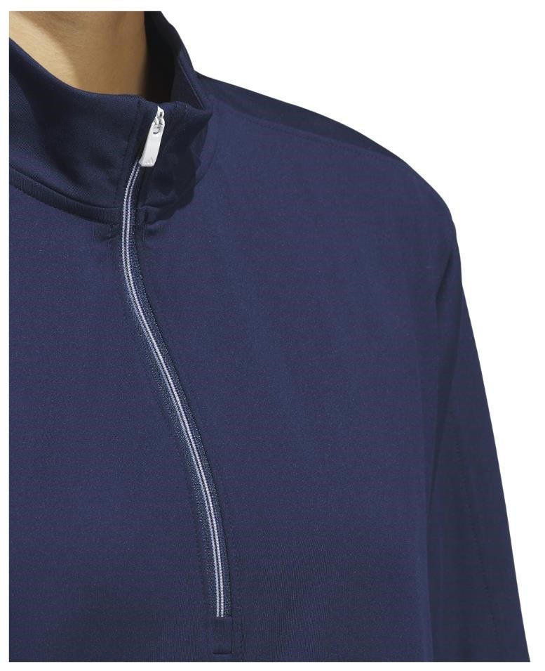 Adidas Ultimate365 half-zip women's sweatshirt, navy